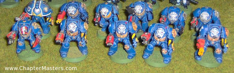 Rouge Trader terminators, second Space Hulk Box set, metal Terminator Box set, Exo Armour conceptm Heavy flamers, Assault Cannon, terminators, terminator, Ultramarine terminator, Rouge Trader Ultramarine Terminator